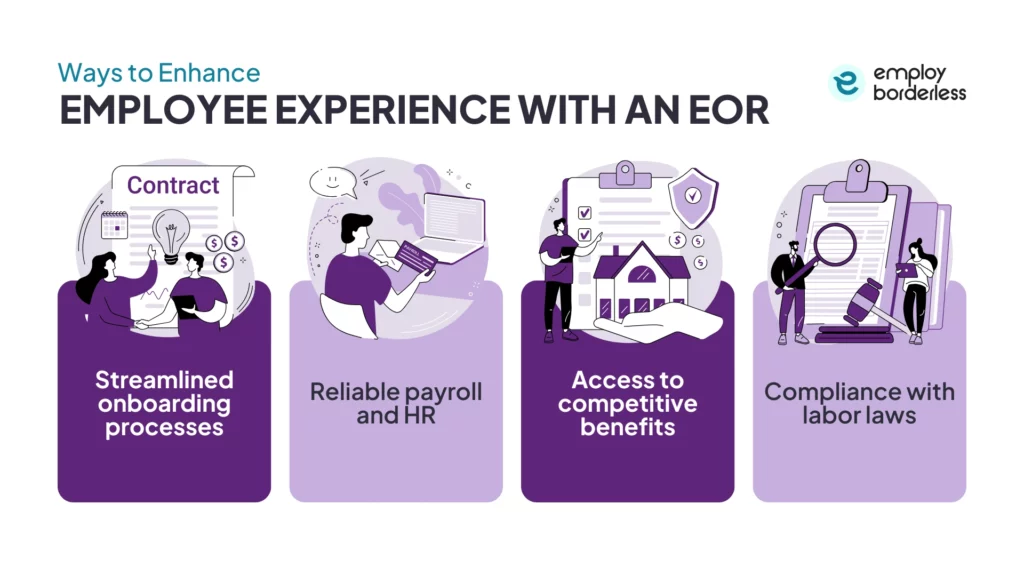 ways to enhance employee experience with an eor