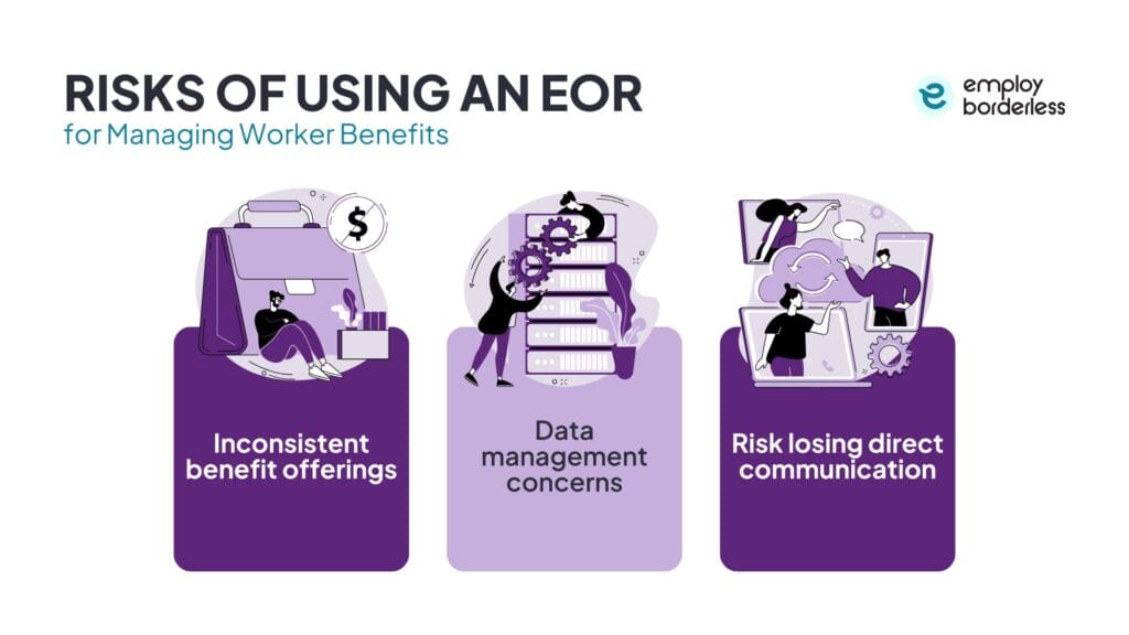 Risks of using an EOR for managing worker benefits