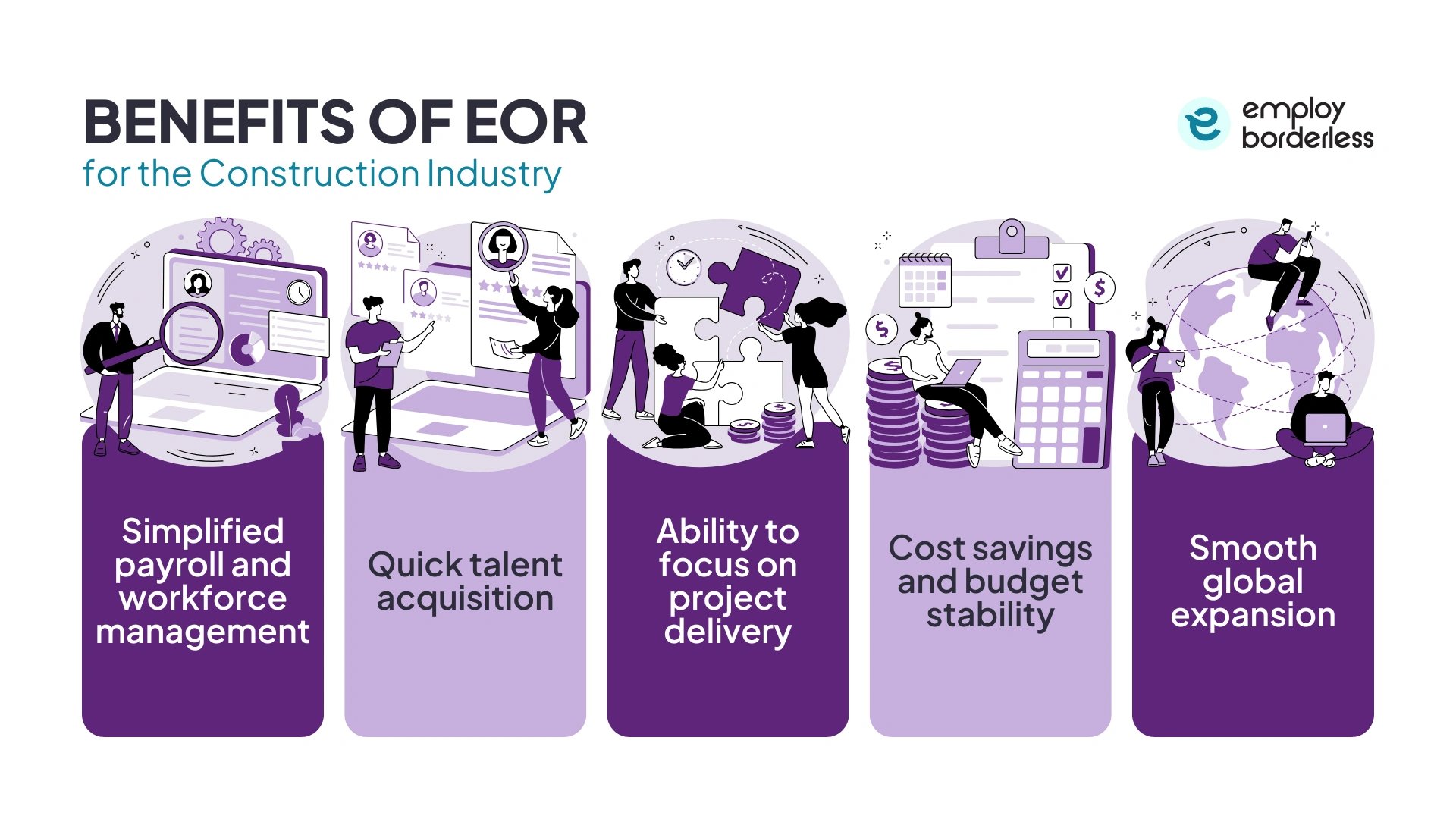 EOR construction benefits